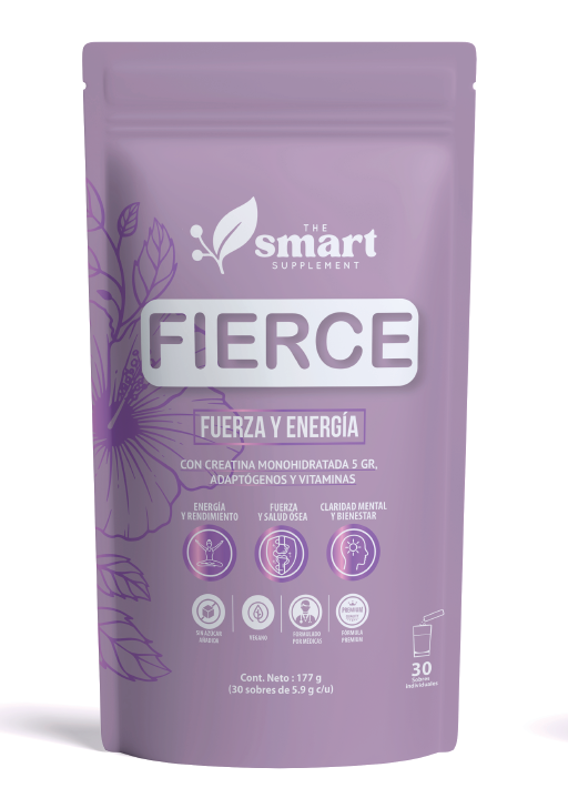 Fierce - Creatina 5 gr con adaptógenos